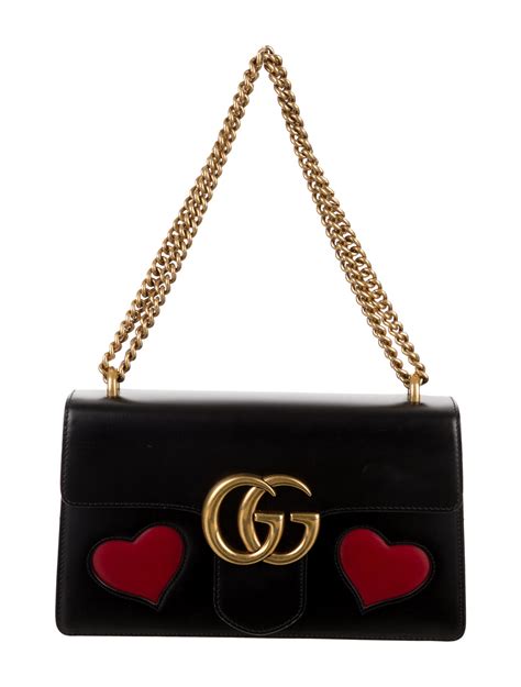 gucci marmont bag with hearts